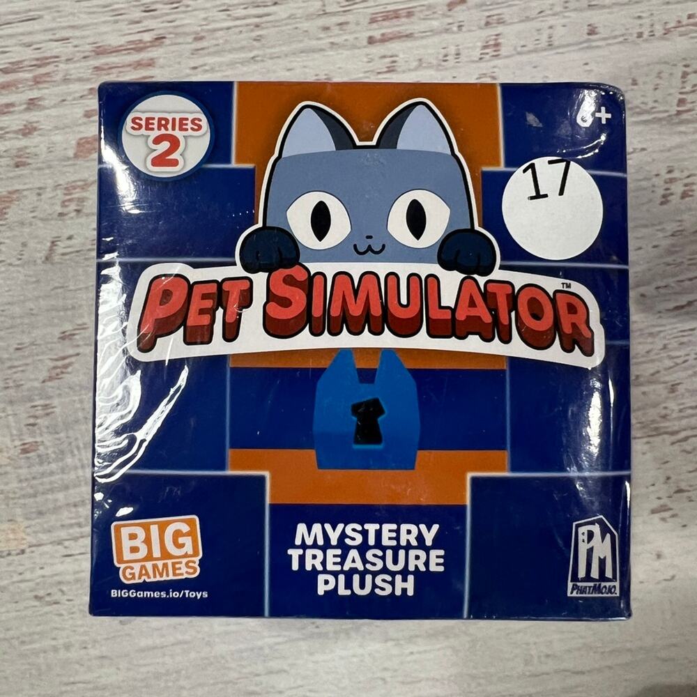 Pet Simulator Mystery Treasure Plush Series 2 Toy NEW